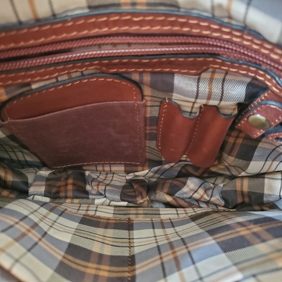 NWOT Handmade Italian Leather Hobo - Picture 4 of 4